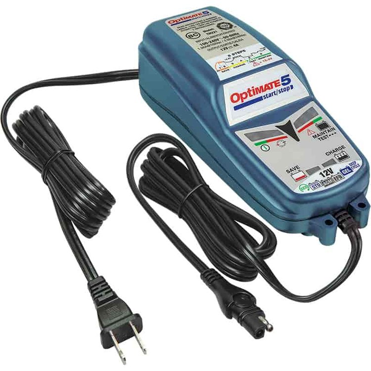 5 Start/Stop Automatic Battery Power Charger & Maintainer [4 Amps / 12 V]