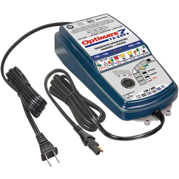 7 Automatic Battery Charger & Maintainer [12 V / 24 V]