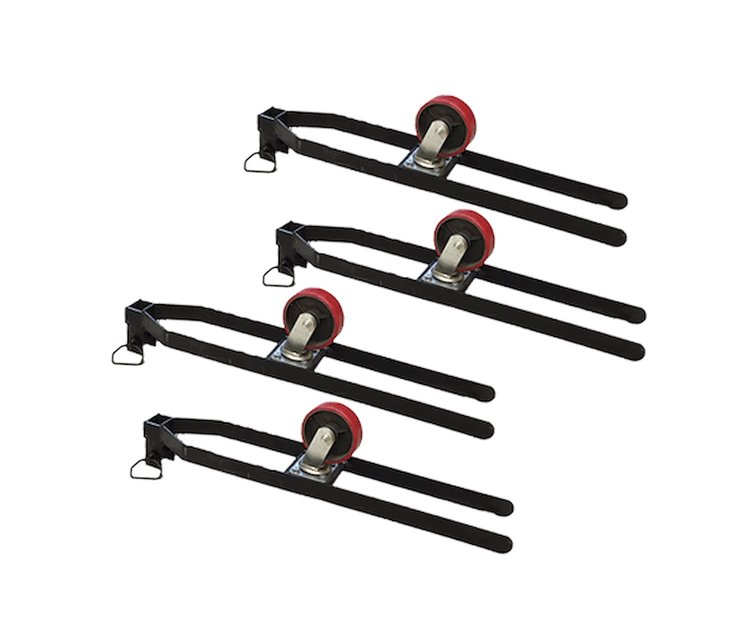 FP8K-PLYCASTERKIT Poly Caster Kit  6"