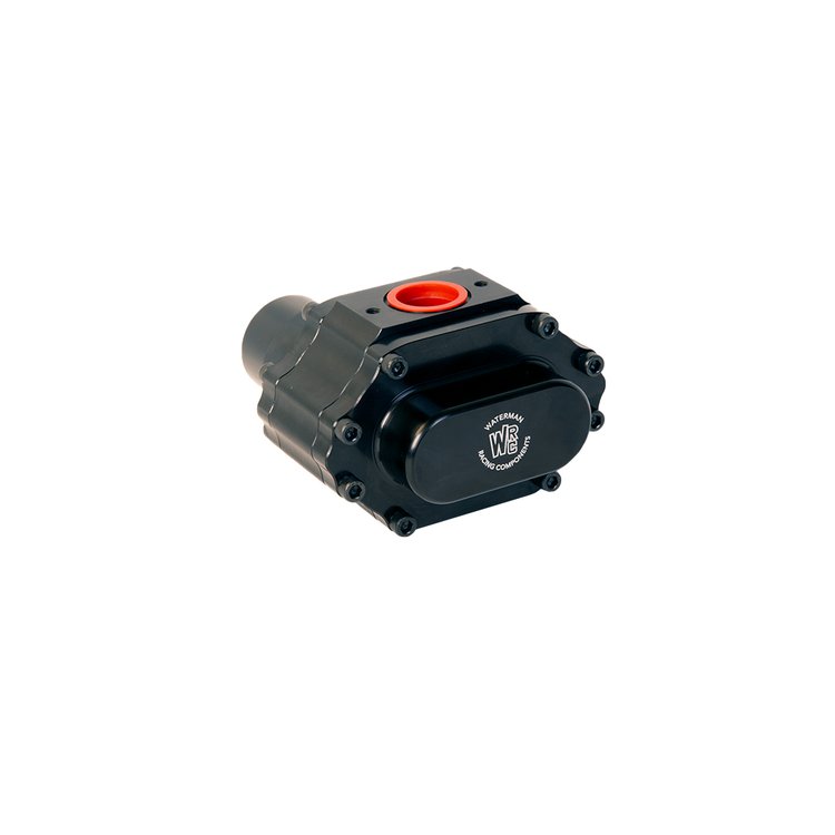 Nostalgia Bertha Fuel Pump w/Standard Rotation, Slip Collar Mount, 3/8 in. Hex Drive, Aluminum Center, and .500 in. Gear