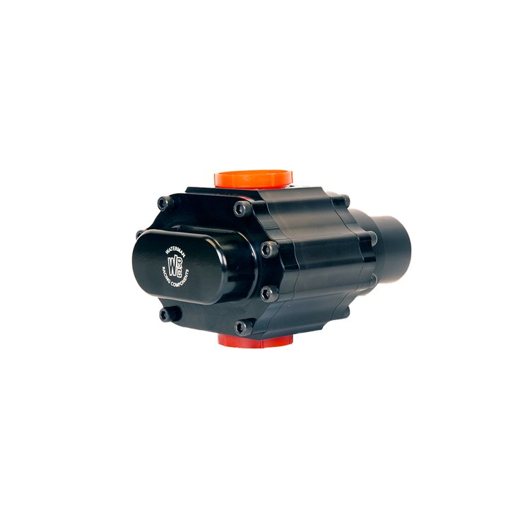 Standard Lil Bertha Fuel Pump w/Reverse Rotation, Slip Collar Mount, 3/8 in. Hex Drive, Aluminum Center, and .650 in. Gear