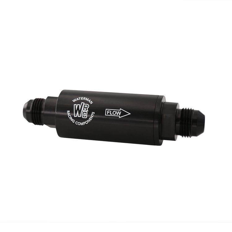 Inline Fuel Filter w/100 Micron Element (-06 AN)