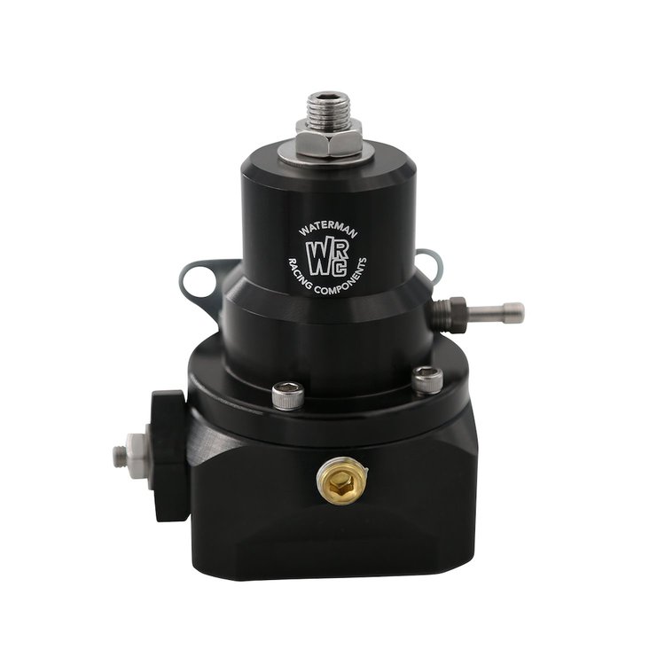Double-Adjustable Fuel Pressure Regulator w/-10 AN Inlet & -10 AN Return