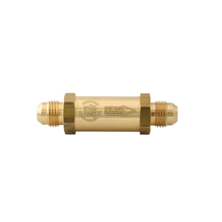 Check Valve Aluminum for use w/Jet (-6 AN)