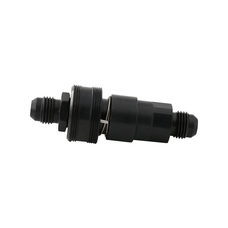 Quick Release Check Valve Aluminum w/Jet (-6 AN Cutoff)