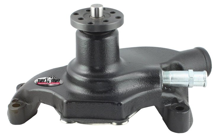 SuperCool Water Pump Black Powder Coated 1955-71 Small Block Chevy