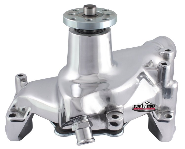 SuperCool Water Pump Chrome 1969-93 Small Block Chevy