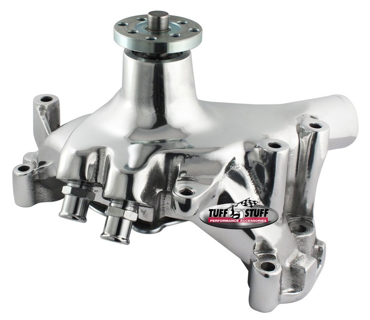 SuperCool Water Pump Chrome 1969-85 Big Block Chevy