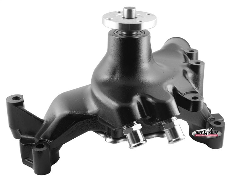 SuperCool Water Pump Black Powder Coated 1988-95 GM Pick Up Truck 454