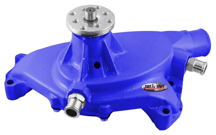 SuperCool Water Pump Blue Powder Coated 1965-72 Big Block Chevy