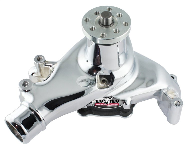 SuperCool Water Pump Polished 1969-93 Small Block Chevy