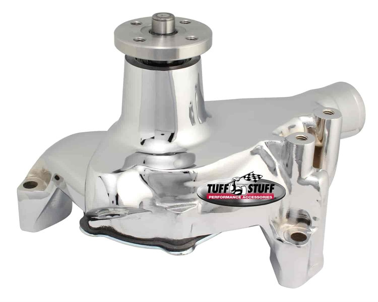 Standard Water Pump Chrome 1987-95 Small Block Chevy V6/V8 TBI