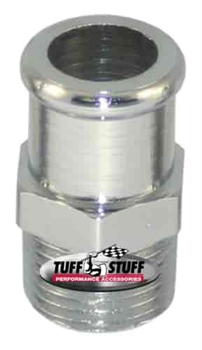 Water Pump Hose Nipple Chrome 3/4" Hose