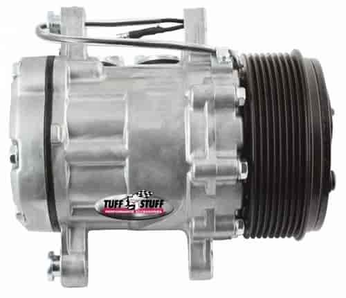 A/C Compressor Sanden Style SD7 8-Groove - Factory Cast PLUS+