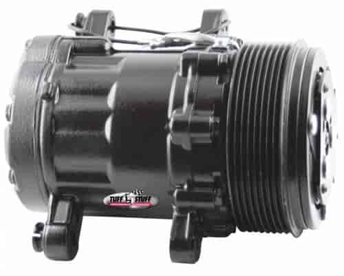 A/C Compressor Sanden Style SD7 8-Groove - Stealth Black