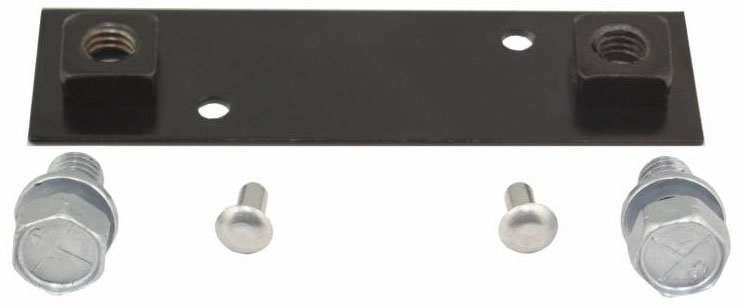 Power Brake Booster Mounting Plate Kit 1963-1967 Chevy Corvette C2/C3 5.3L - Black Powder-Coated Finish