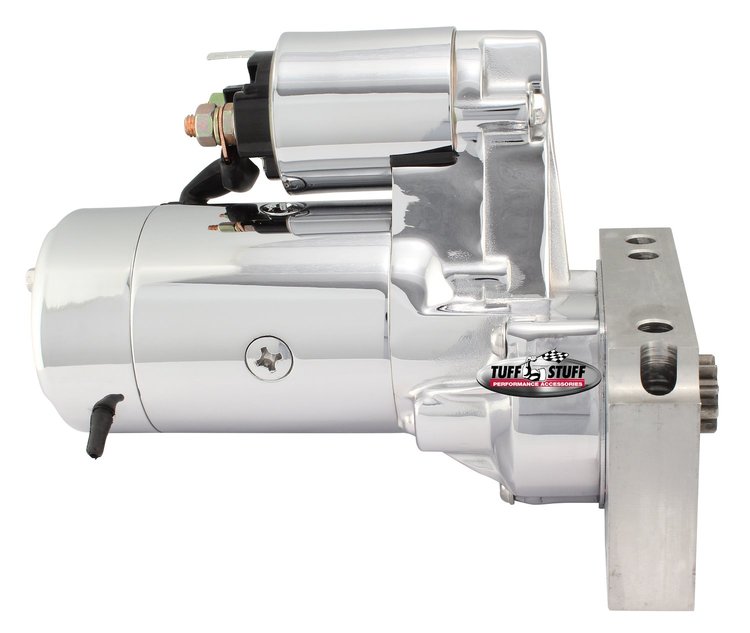 Gear Reduction Starter Chrome 1955-00 Small and Big Block Chevy