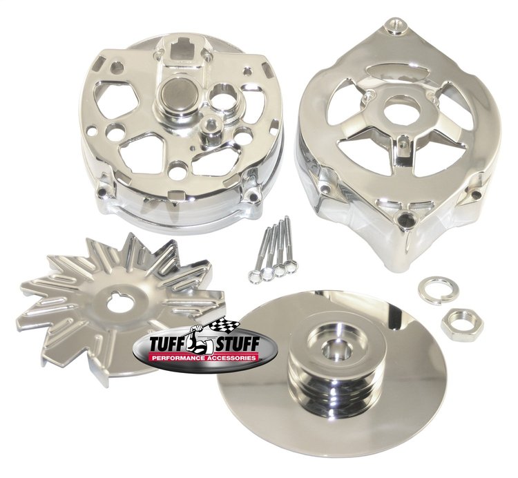 Alternator Case Kit Chrome