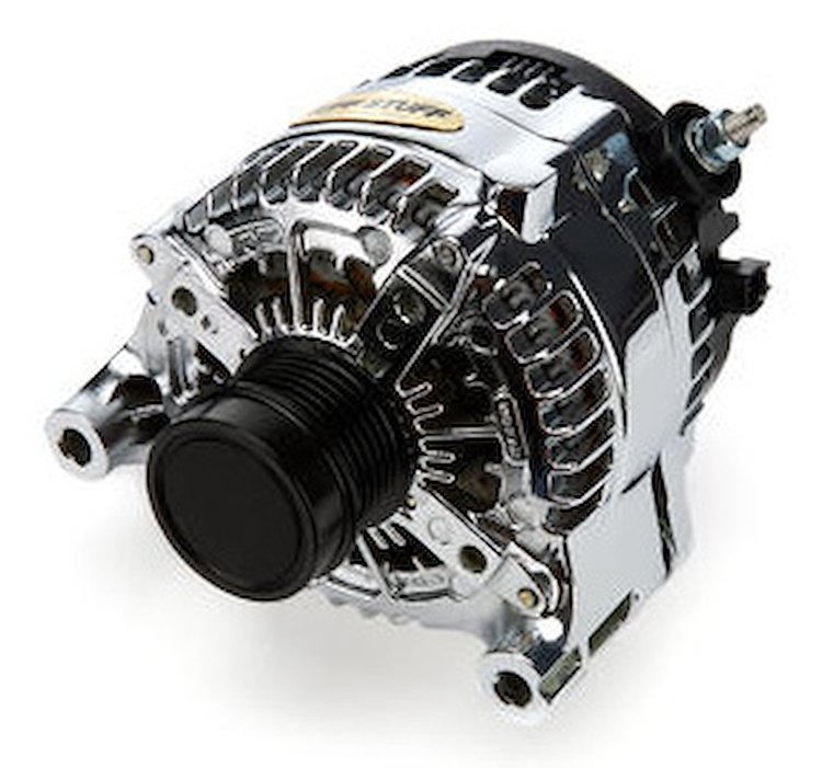 Alternator Fits Jeep Gladiator JT, Wrangler JL with 3.6L Engine [Chrome]