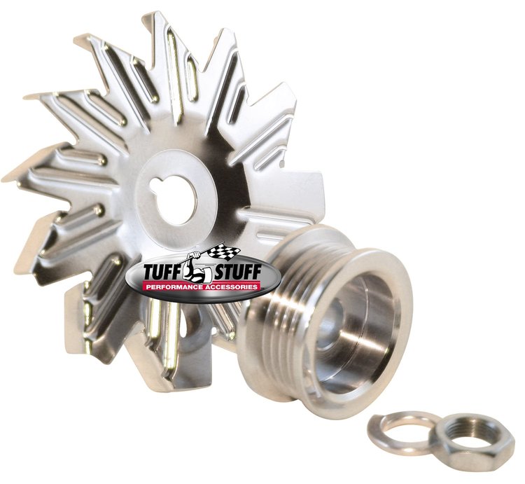 Alternator Fan & Pulley 5 Groove Pulley