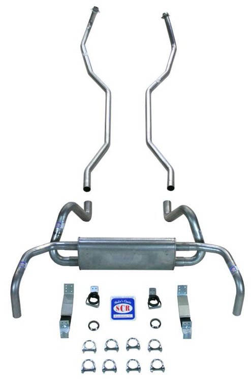 23000 2 in. Exhaust System, Small Block for 1967-1968 Chevy Camaro