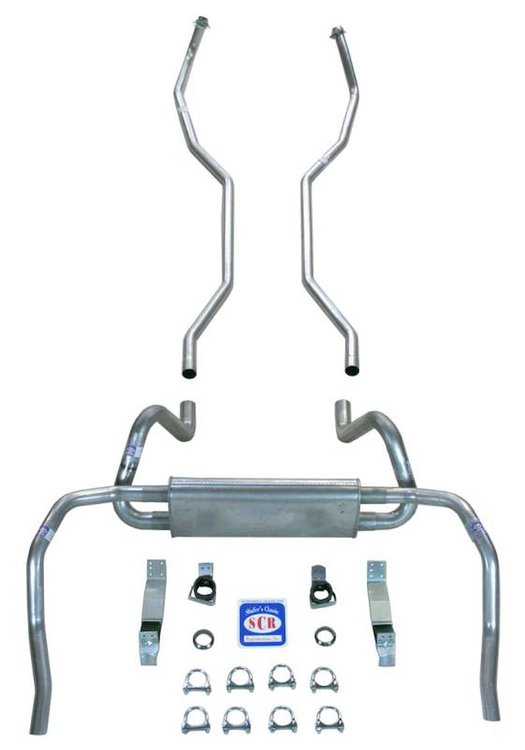 23001S 1969 Chevrolet Camaro 2 in. Exhaust System, 304 Stainless Steel