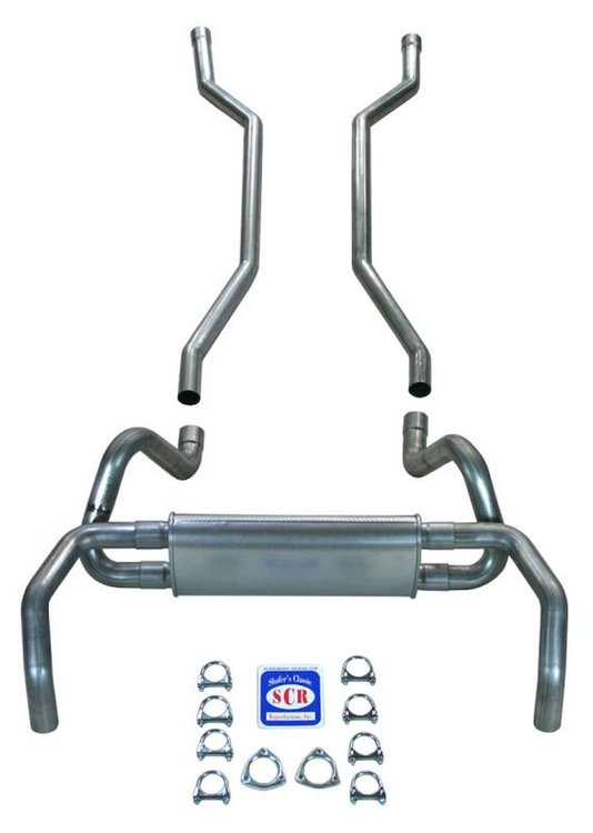 23011 1967-1969 Camaro 2-1/2 in. Exhaust System w/ Small Block Headers
