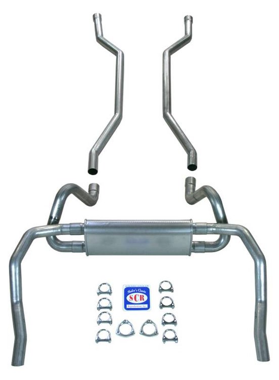 23024 1967-1969 Camaro 2-1/2 in. Exhaust System w/ Big Block w/ Long Style Headers