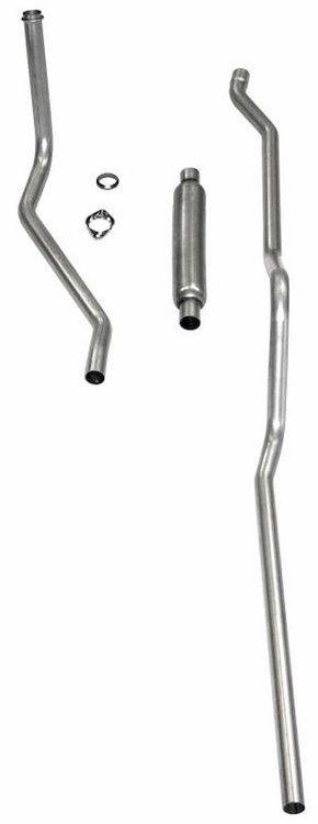 53001S 1950-1953 Chevrolet Exhaust System 6-cyl w/ Powerglide Transmission exc. Convertible, 304 Stainless Steel