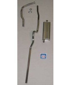 63001 1955 Chevrolet Full-Size Convertible, 6-cyl Exhaust System