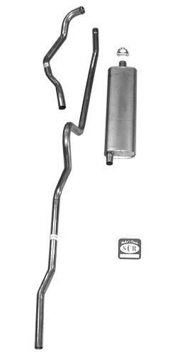 63009S 1956 Chevrolet Full-Size Hardtop 6-cyl Exhaust System, 304 Stainless Steel