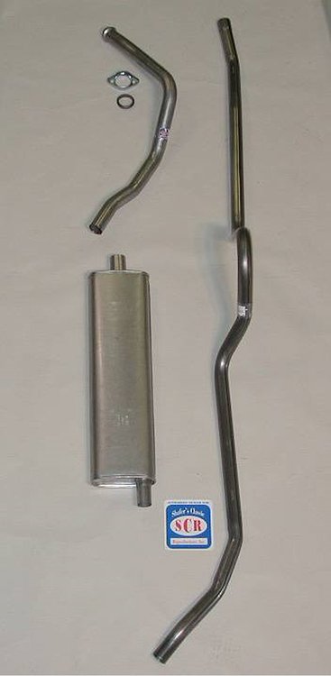 63018 1957 Chevrolet Full-Size Exhaust System
