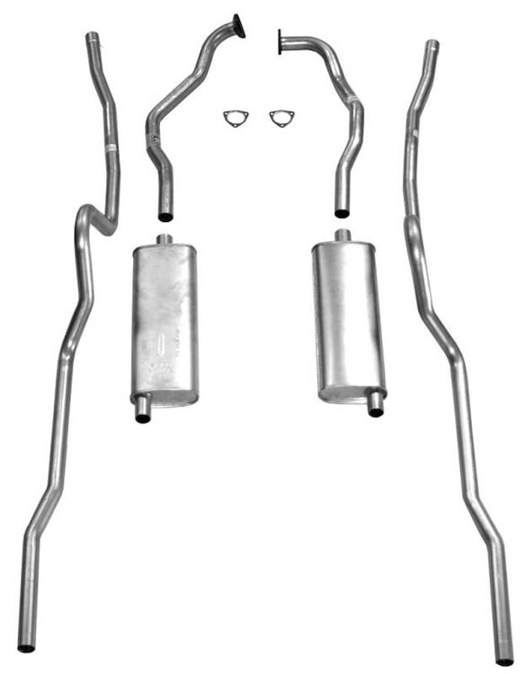 63029 1956 Chevrolet Full-Size All Models w/ Dual 4 bbl. Exhaust System