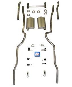 63033 1955-1957 Chevrolet Full-Size Exhaust System