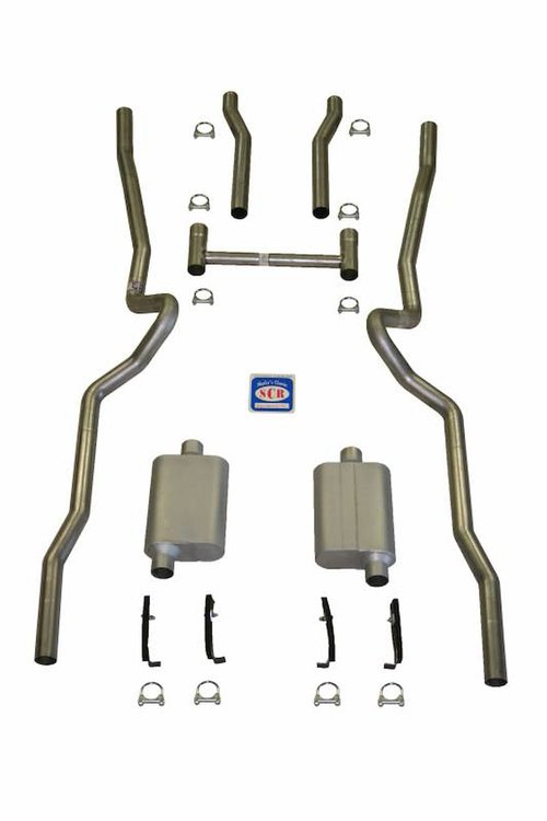 63057-R Exhaust System, 1955-1957 Chevrolet Full-Size