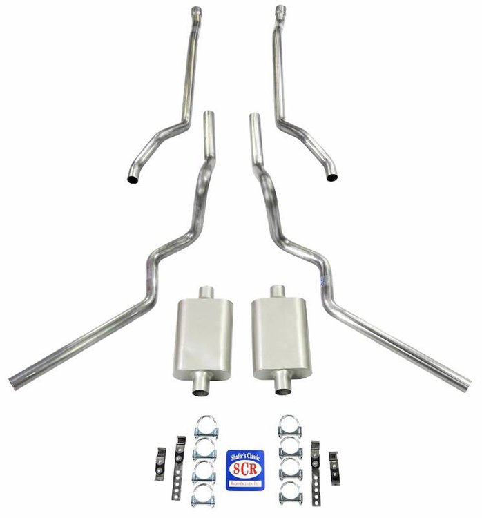 63407 1963-1966 Chevrolet C10 Truck Exhaust System