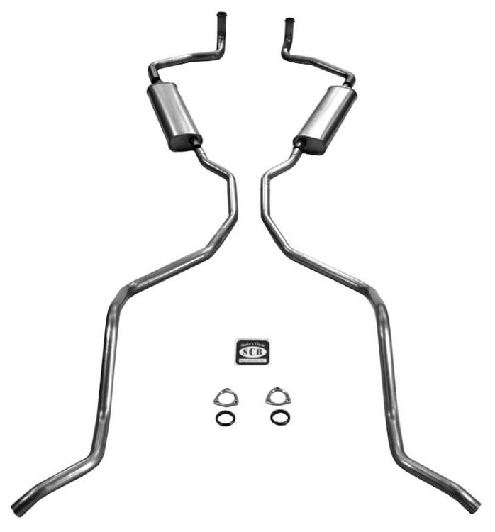 73014 1962-1964 Chevrolet 327 w/ 2-1/2 in. Exhaust Hi-Performance Exhaust System