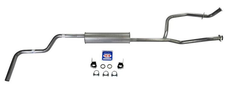 84002 1966-1974 Bronco V8 302 Single Exhaust System