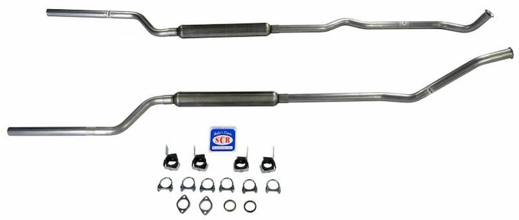 84006 1966-1974 Bronco V8 302 Dual Exhaust System