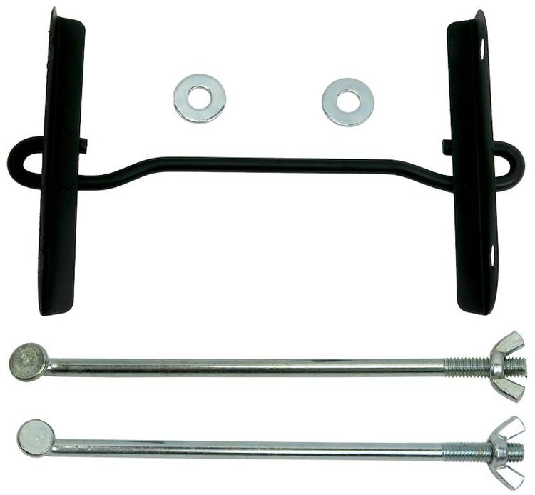 BHD001 1957-1958 Chevrolet Full-Size Battery Hold Down Kit