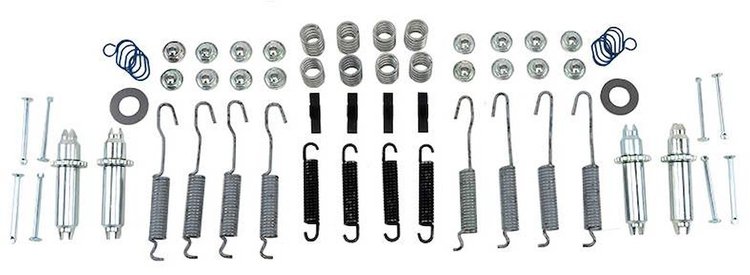 BHK001 1951-1958 Chevrolet Full-Size Brake Hardware Kit, Front & Rear