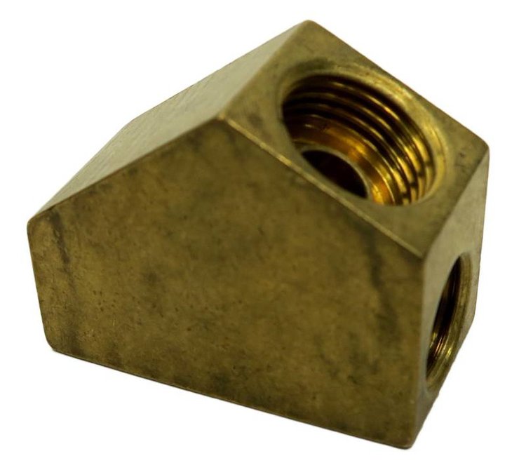 BJB700 1967-69 Camaro Fuel Line Brass Y-Block