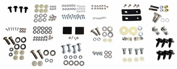 CBK400 1962-1964 Chevrolet Full-Size Convertible Top Bolt Kit