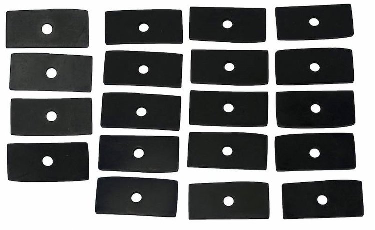 CRP001 1955-1957 Chevrolet Full-Size Pinch-Rail Pads