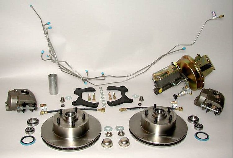 DBP055 Front Power Disc Brake Conversion Kit for 1955 Full Size Chevy