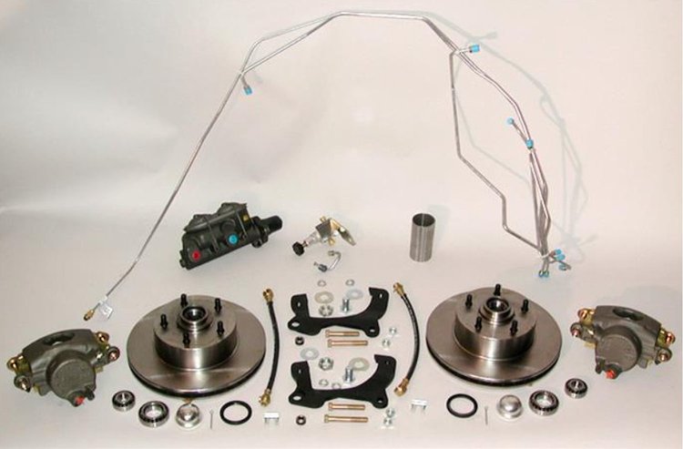 DBP058-8A Front Power Disc Brake Conversion Kit for 1958 Full Size Chevy