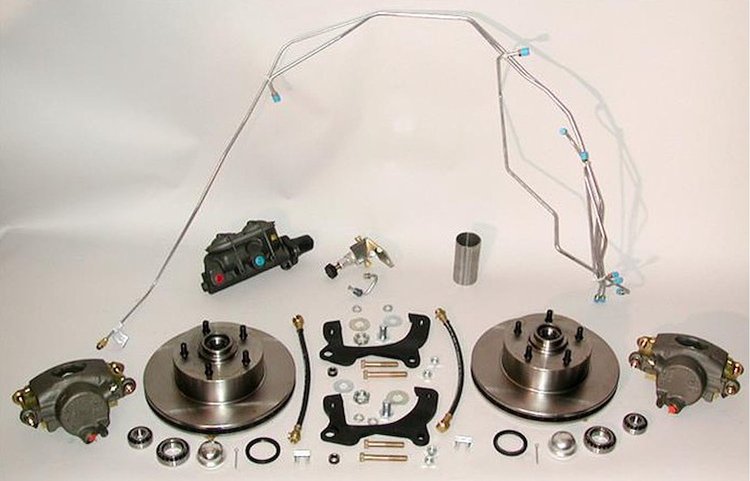 DBP059-8A Front Power Disc Brake Conversion Kit for 1959-1964 Full Size Chevy