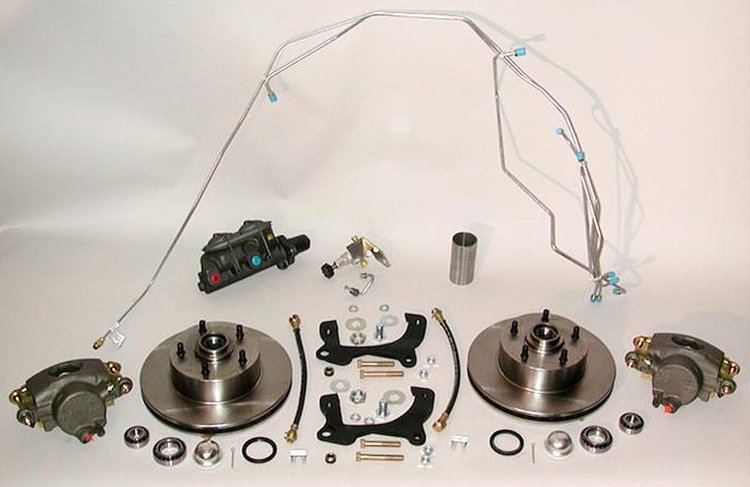DBP065 Front Power Disc Brake Conversion Kit for 1965-1968 Full Size Chevy