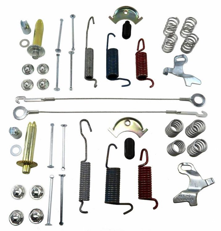 FBK604 1961-64 Full-Size Ford Brake Hardware Kit, Front
