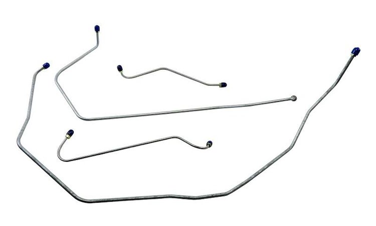 FBL004 1955 Chevrolet Full-Size Front Brake Line Set